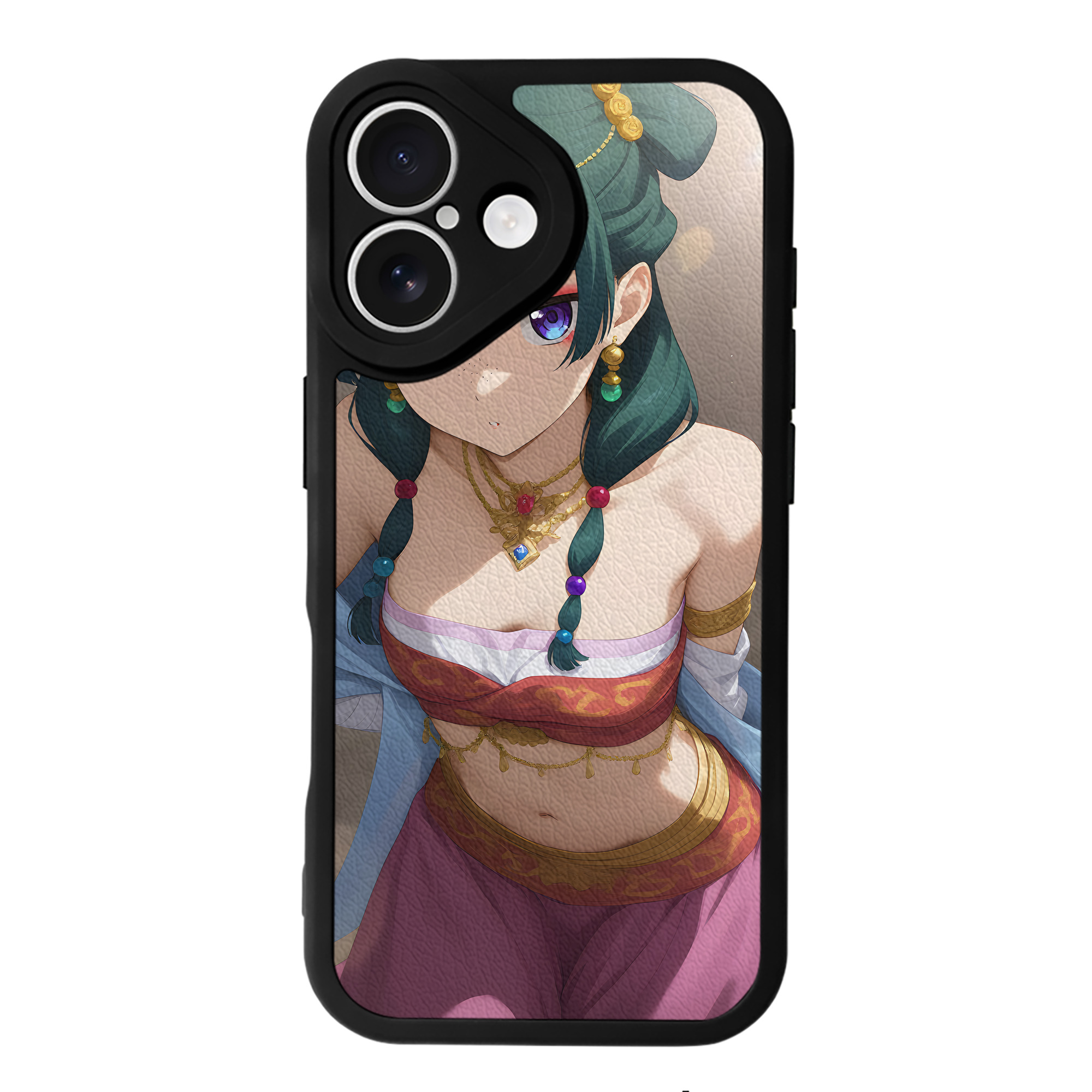 （画像用） 薬屋のひとりごと The Apothecary Diaries 【iPhone 16シリーズ対応】シリコンスマホケース（レザー調） 材質：シリコン